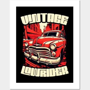 Cruising Back in Time: The Vintage Lowrider Revival Posters and Art